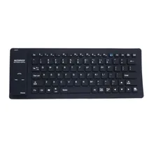 No Typing Noise Flexible Silicone Bluetooth font b Keyboard b font font b Wireless b font
