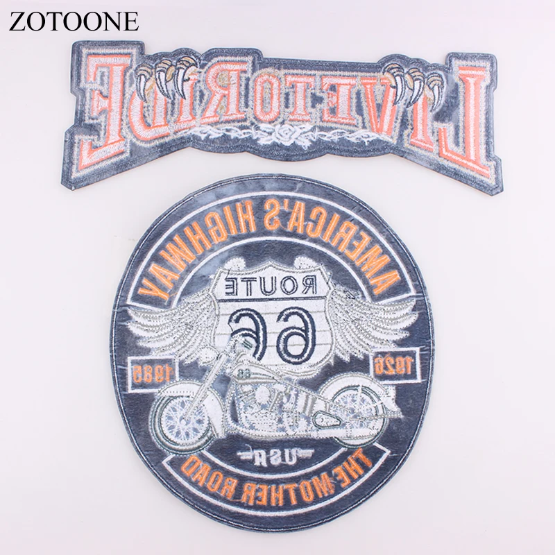 large patches