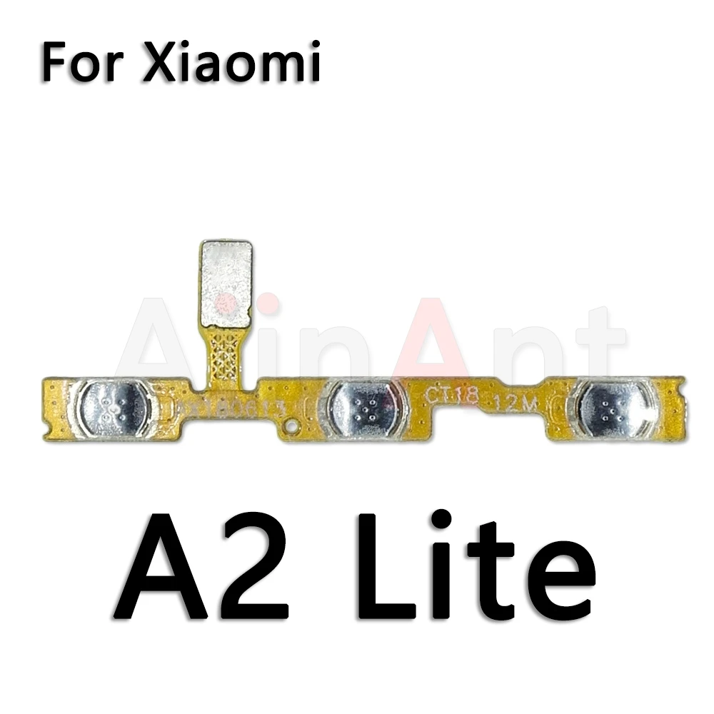 For Xiaomi A2 Lite Гибкий кабель питания AiinAnt для Xiaomi mi Note Max mi x 1 2 2s 3 Pro A2 A1 Lite power Flex - Цвет: For Xiaomi A2 Lite