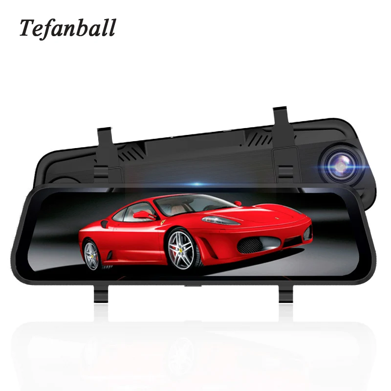 

Car Recorder DVR Pro Stream Rear View Mirror Car registrar Dvr video recorder Dash Cam 24 Hours Camera Surveillance