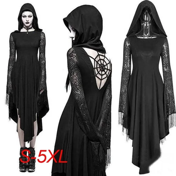 black dress hoodie