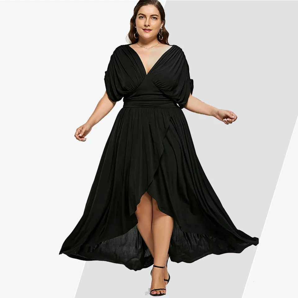 flowy dress black