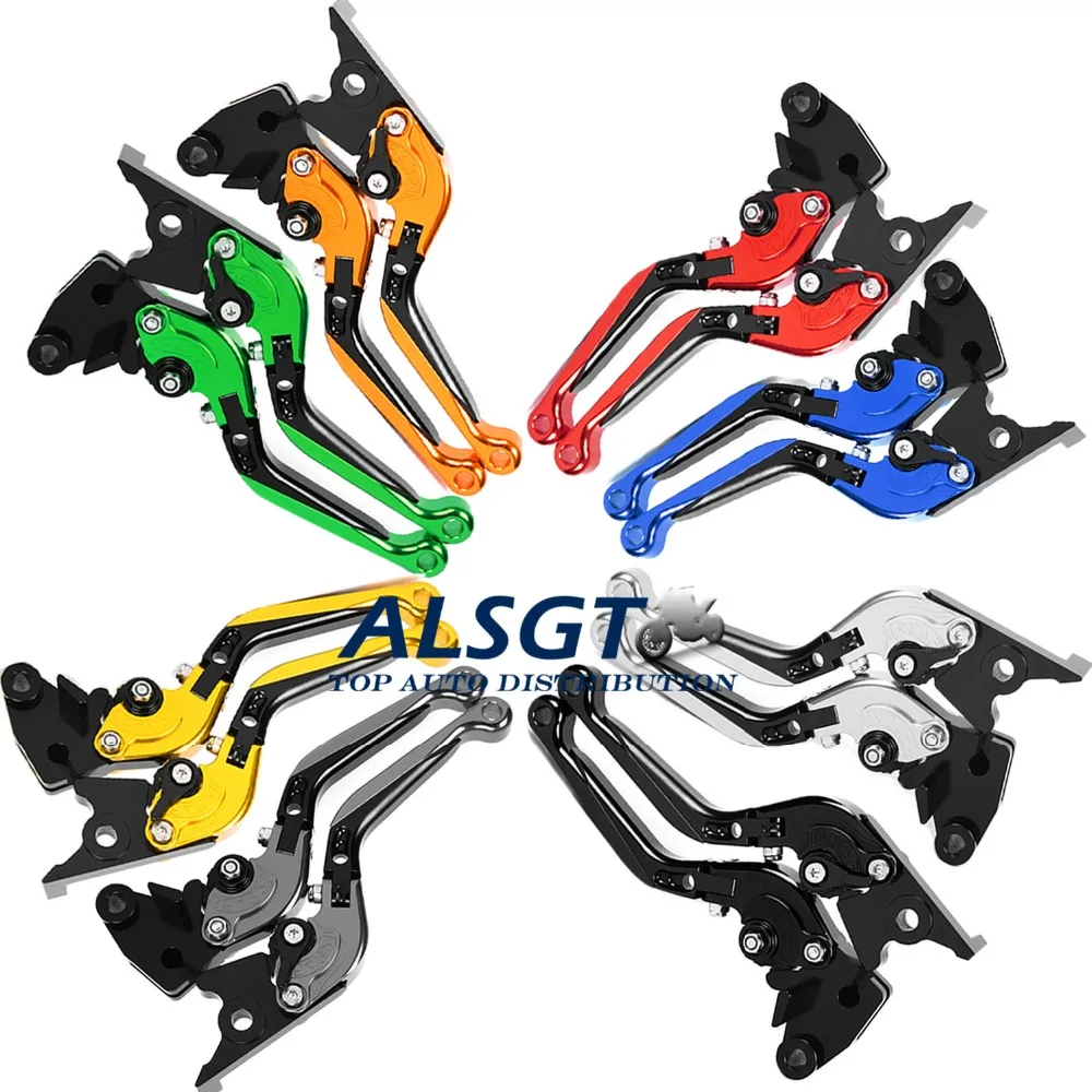 For Vespa VSD Rally 180 / VSE 200 Aluminum CNC Adjustable Folding Extendable Clutch Brake Levers pair | Автомобили и мотоциклы