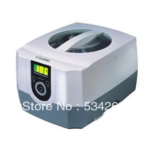 

1400ML White Plastic Mini Digital Ultrasonic Cleaner for Home-use