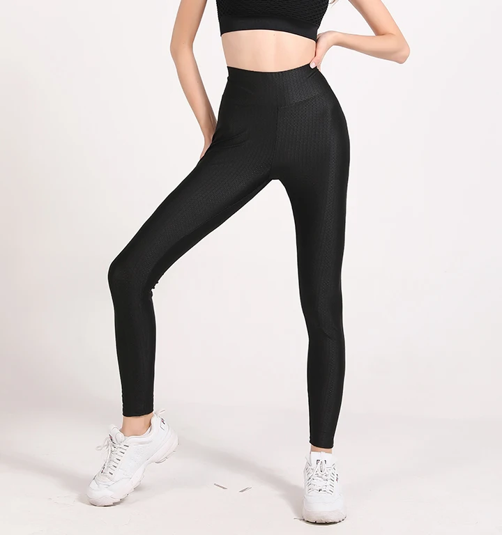 

NORMOV Solid Color Push Up Fitness Leggings For Women High Waist Breathable Yoga Leggings Sport Yoga Pants Women