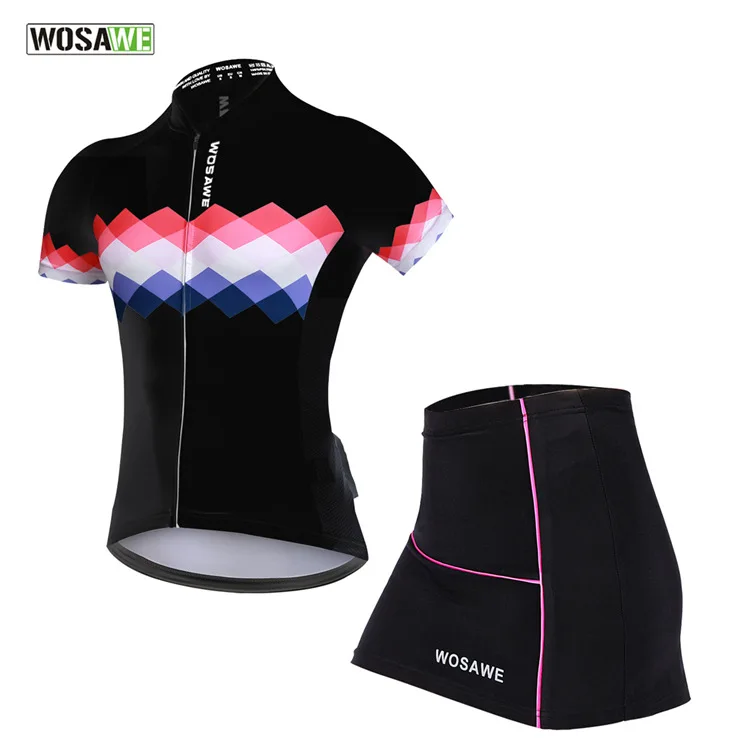 Summer Mini Skirts Shorts 4D GEL Padded Shorts Women's Cycling Shorts