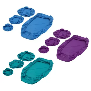 

4pcs/set Dental Chair Cover Unit Washable Dustproof Dentist Stool Seat Backrest Pillow Cover Protector
