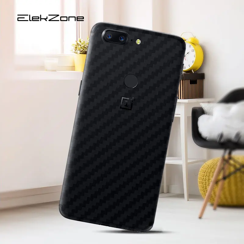 

5Pcs/lot For Oneplus 3D Carbon Fiber Rear Screen Protector For Oneplus 6 5T 5 3T 3 2 X Back Cover Protective Guard Film NO Glass