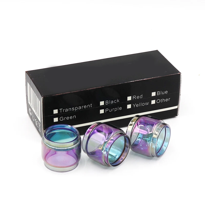 

3pcs/lot Colorful For Blitzen RTA 5ml Replacement Glass Tube Tank Electronic Cigarette Accessories