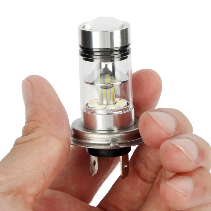 1 Pair High Power LED H7 Bulb 100W 20LED Car Fog Light Lamp Headlights 6000K White