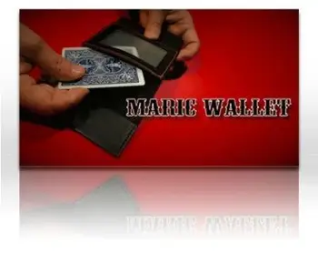 

The Maric Wallet Gimmick Magic Tricks, Disappearing/Vanishing Changeable Wallet Magic Props Magia Toys Joke Gadget Magie