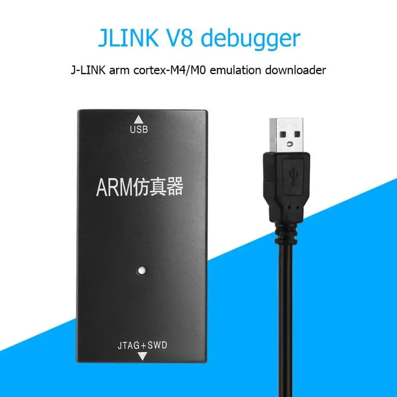 ALLOET компьютер дисководы эмулятор Аксессуары Высокоскоростной J-Link JLink V8 USB ARM Cortex-M4/M0 эмулятор