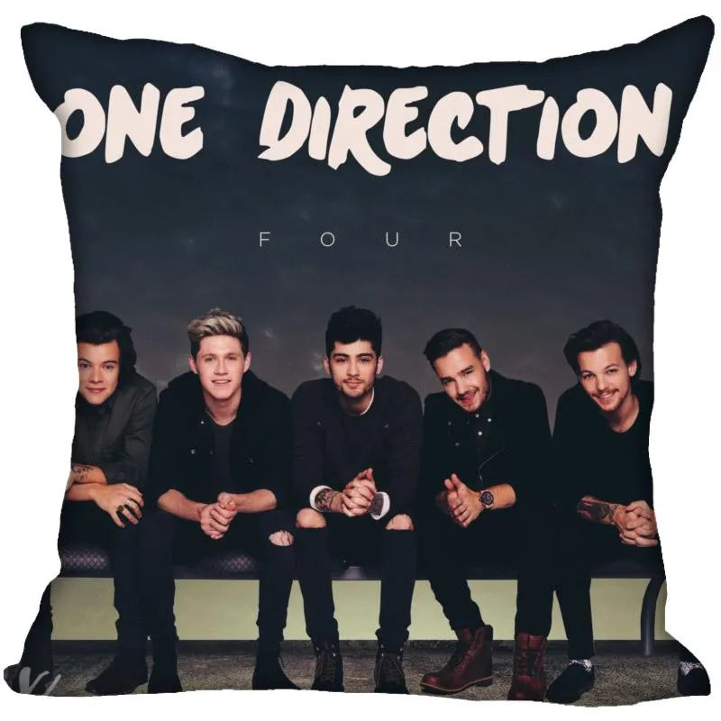 Чехол Подушка One Direction для дома невидимый чехол на молнии Размеры s 40x40 45x45