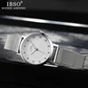 IBSO Women Quartz Watch Set Crystal Design Bracelet Necklace Watch Sets Female Jewelry Fashion Silver Luxury Watch Lady's Gift 5