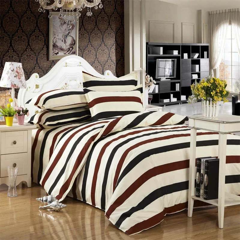 Summer Cheap Retail Wholesale Bedding Sets 3pcs/4pcs Duvet Cover Flat