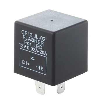 

Electronic Car Flasher Relay to Fix LED Light Hyper Flash Fast Signal 3 Pin