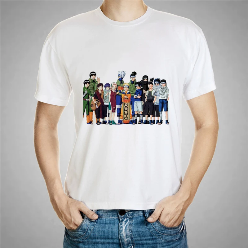 

3D T Shirt 2019 Men's Naruto Cartoon Anime Print T-shirt home Clothing Harajuku Naruto big boys T-shirt factory direct 57-1#