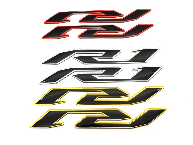 

Motorcycle Raise 3D Label Emblem Fairing Decals Body shell Sticker For Yamaha R1 YZF-R1 YZF1000 1998-2014 2015 2016 2017 2018