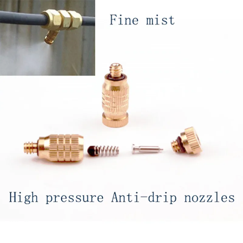 50Pcs Brass Misting Nozzles Kit for Cooling System Size : 0.1mm Fog Nozzles for Patio Misting System Outdoor Cooling System Garden Water Mister Mister Nozzles 50Pcs Brass Misting Nozzles Kit for Cooling System Size : 0.1mm Fog Nozzles for Patio Misting System Outdoor Cooling System Garden Water Mister Mister Nozzles