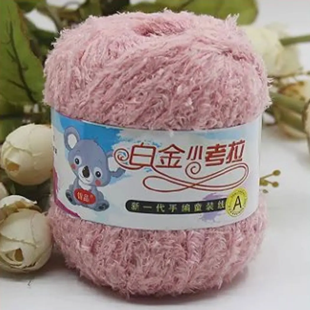 Маленький коала шерстяной пряжи полотенце линия шляпа линии шарф специальная