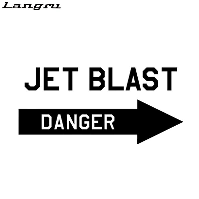 Langru Danger Jet Decal Car Sticker Art Vinyl Bulletin Aviation Aircraft Bumper Doors Accessories Jdm | Автомобили и мотоциклы