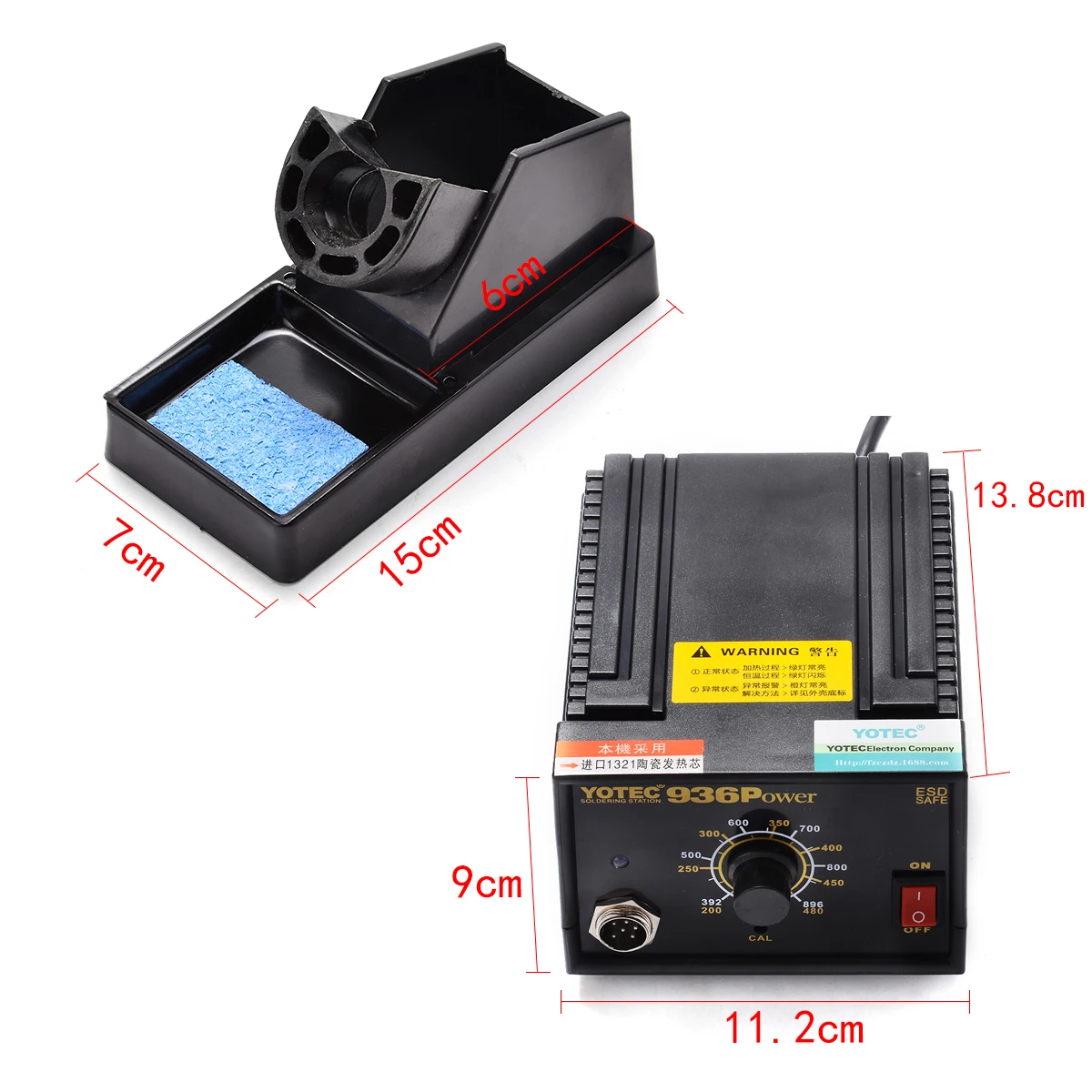 1 Set 110V 220V 936 Power Welding Station Iron Frequency Conversion Desoldering Soldering Station
