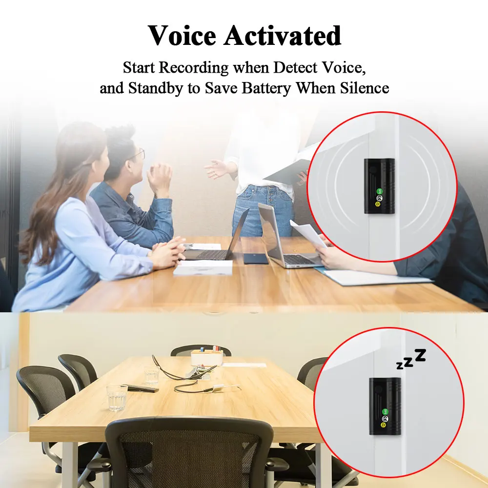 Powerful Magnetic Dictaphone Voice Recorder 180