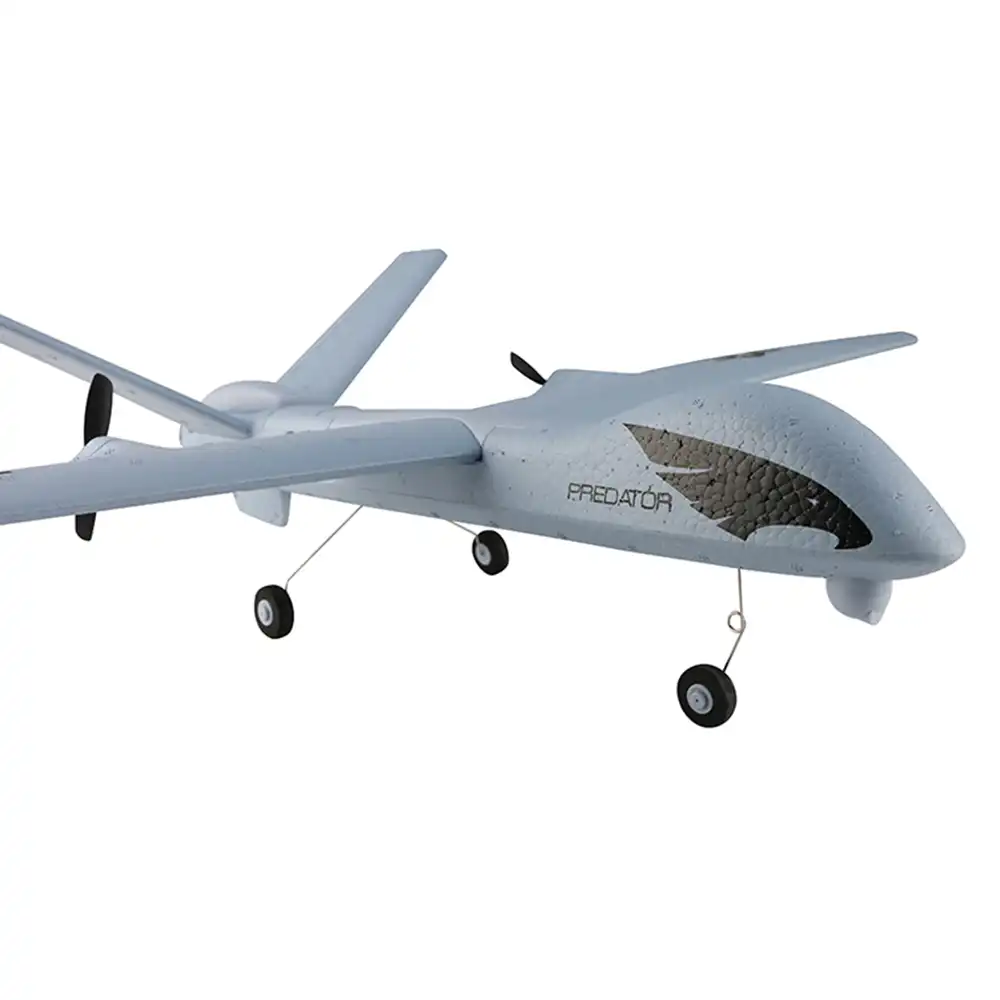 2 4G 2CH Predator Remote Control RC Airplane 660mm RC Drone Wingspan Foam Hand Throwing Glider DIY Kit for Kids Gift