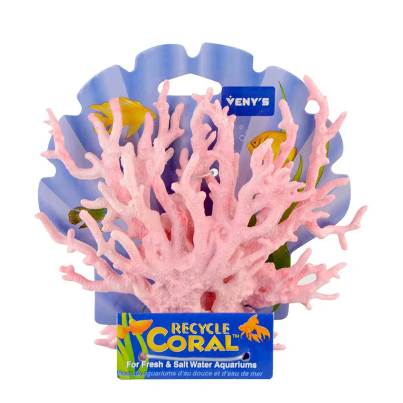 Аквариум Искусственный каучук Коралл аквариум аквариумный аквариум Коралл Украшение человек сделанный Коралловое украшение 1 шт