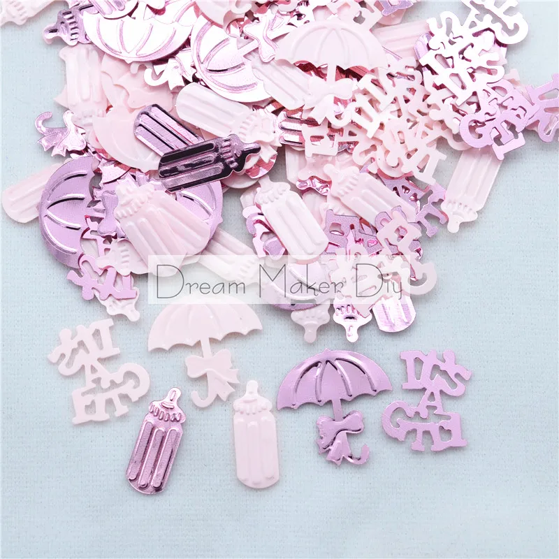 

25g(1000pc) Birthday blue/pink mix sprinkle confetti Loose Sequins Paillettes Sewing Wedding Craft Children DIY Accessories