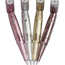 Полные постоянные наборы для машинного макияжа Беспроводная батарея+ плюс печатная машина тату-пистолет 35000R для 3D губ бровей подводка для глаз 4 цвета