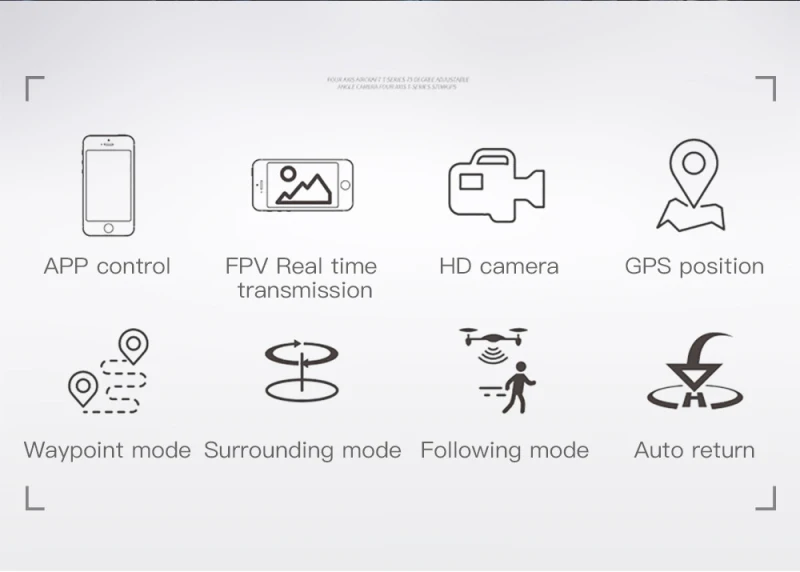 2018 обновления HD Камера Wi-Fi FPV gps позиционирования Радиоуправляемый Дрон 2,4 г авто Follow Me Waypoint план Летающий Радиоуправляемый квадрокоптер VS