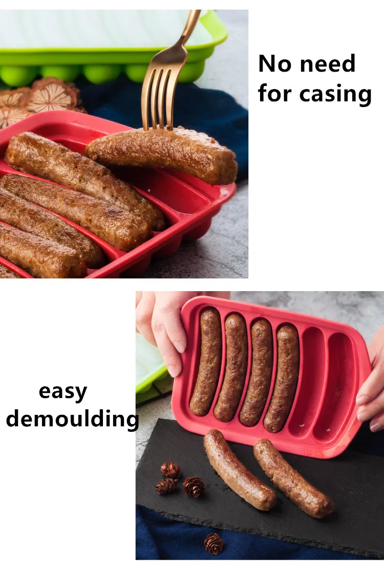 DIY силиконовая форма для хот-догов, кухонный инструмент для приготовления пищи, домашняя форма для колбасы, форма для украшения тортов