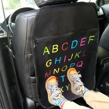 Органайзер на заднюю часть автокресла, защитная сумка, держатель для детского ребенка, анти грязный коврик, чехлы для автомобильных сидений, бутылки для хранения пищевых напитков