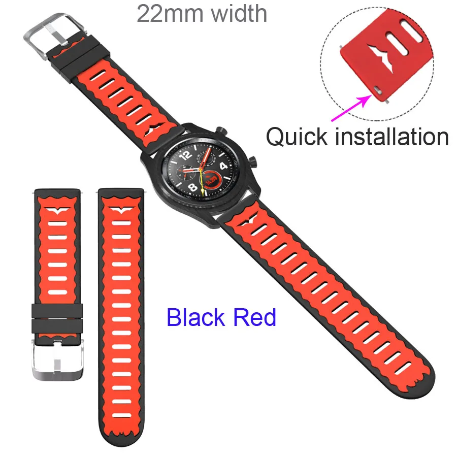 22 мм Браслет Для Xiaomi Amazfit GTR 47 мм Pace Stratos 2 ремешок для часов для huawei GT 2 Honor Magic Dream ремешок для samsung