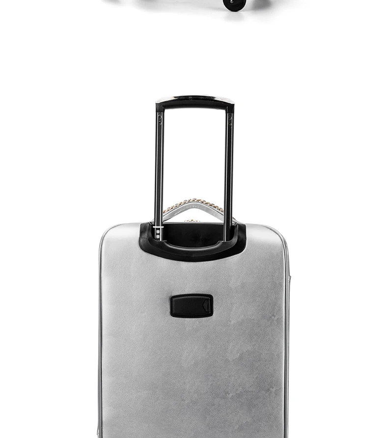 CARRYLOVE Высокое качество модные благородные Чемодан 20/24 размер ПУ прокатки Чемодан Spinner бренд дорожного чемодана