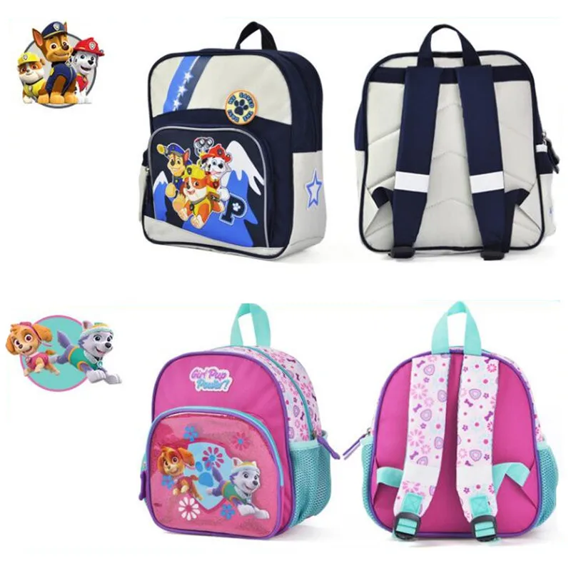 

Paw Patrol dog Schoolbag toy EVA/Polyester fiber Kids Shoulder bag Children girl Boy's Backpack High Quality Pack gift