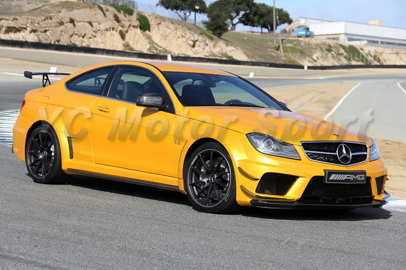 2012-2013 Mercedes Benz W204 C63 AMG Coupe Black Series Style Wider Bodykit (12)