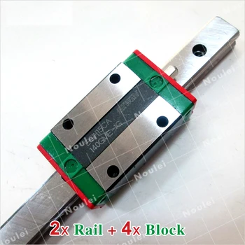 

HIWIN EGH Linear Guide Rails + 15 CA EGH15CA Carriage Block EGH20CA EGH25CA EGH15SA EGH20SA EGH25SA