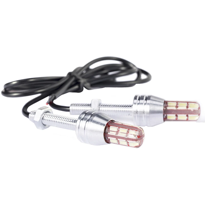 

MGTV LIGHT 2Pcs White Color LED Car Turning Light Daytime Runing Lights Auto Signal Lamp Car Fog Lamp Reversing Lamp DRL