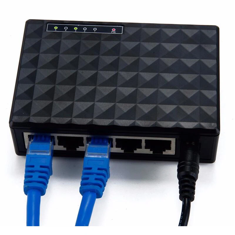 5 портов Настольный гигабитный коммутатор Ethernet сетевой коммутатор 1000 Мбит/с LAN концентратор/полный или полудуплексный обменный Переключатель концентратор гигабит 5 портов