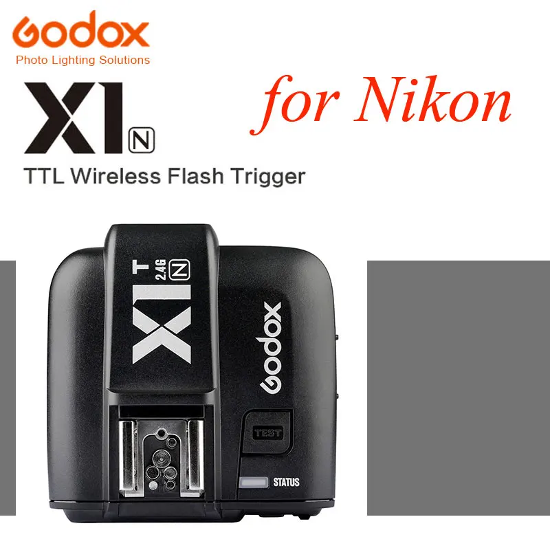Godox X1T-N i-TTL HSS 1/8000s 2.4G Wireless X System Power Control Flash Trigger LCD Transmitter For Nikon D800 D810 D750 D300 |