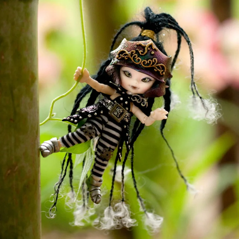 Realpuki Popo FreeShipping Fairyland BJD Doll 1/13 muñeca recast kawaii duende 