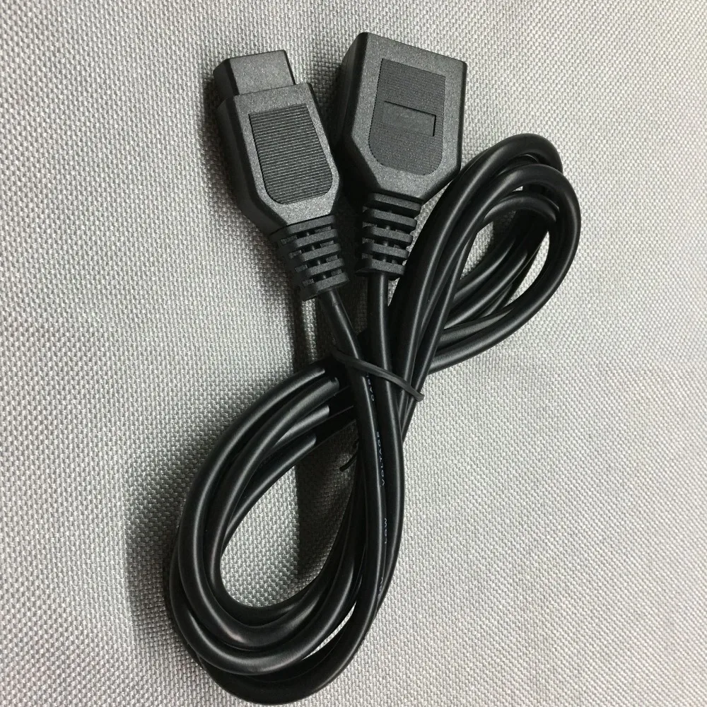 FZQWEG 2 шт 6ft 1,8 м контроллер Джойстик кабель-удлинитель для игра Sega консоли Системы Genesis 2 3 megadrive 2 MD2