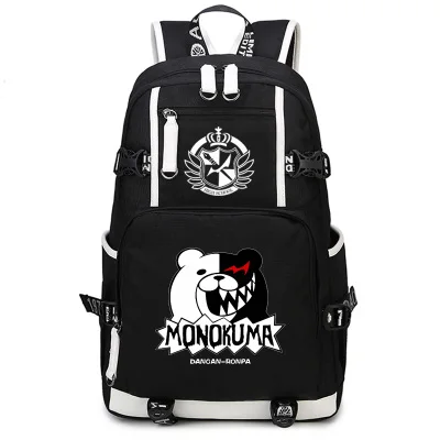 Danganronpa monokuma рюкзак аниме Komaeda Nagito косплей Хината Hajime нейлоновая школьная сумка дорожные сумки - Цвет: 06