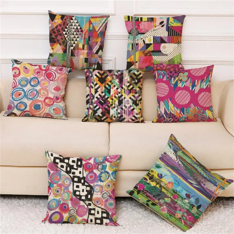 Home Decor Cushion Cover Abstract Art Throw Pillowcase Pillow Covers NEW27