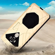 Роскошная Спортивная армейская тактическая Противоударная жесткая металлическая и силиконовая защитная крышка корпуса телефона для Huawei Mate 9