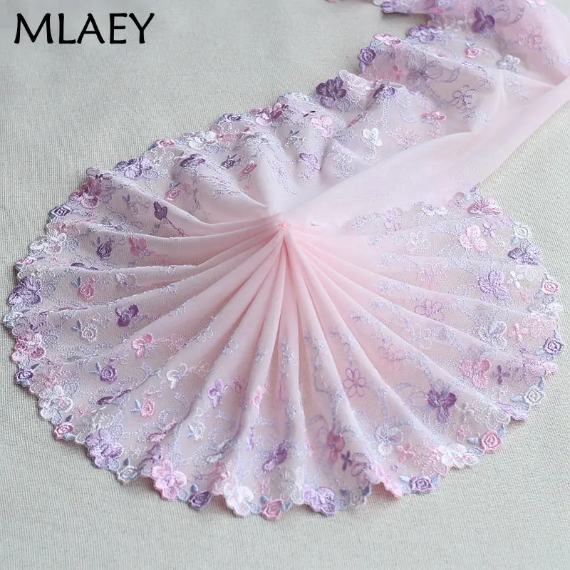MLAEY 2y/серия кружевной отделкой фиолетовый ткани качество кружева ленты DIY Craft и