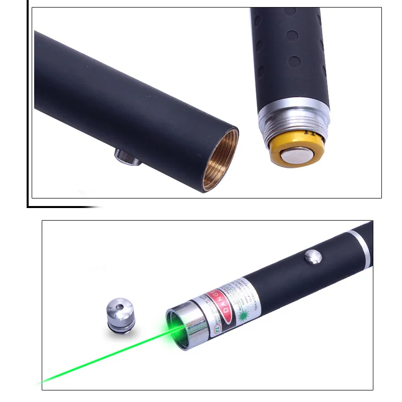 10mw 20mw 30mw 50mw Green Laser Pointer Designator Flashlight Illuminator Hunting Lasers Bore Sight Not included battery  For Teaching RL3-0020-02