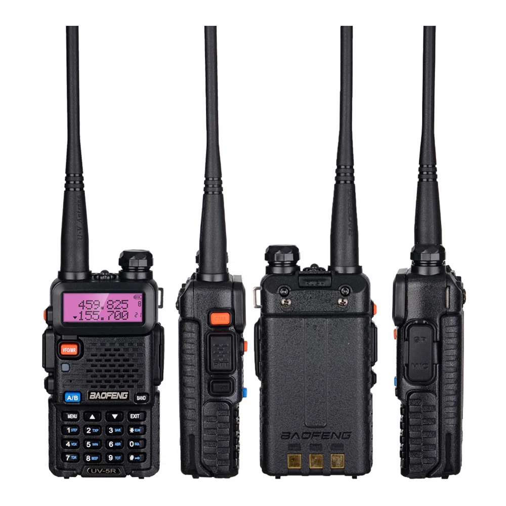 Для Baofeng BF-UV5R Двухдиапазонная рация VHF UHF UV-5R 8 Вт двухстороннее радио для рации |
